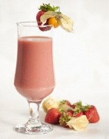 Strawberry White Tea Smoothie